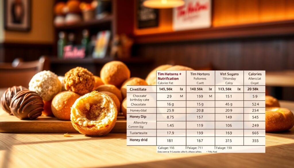 tim hortons timbits nutritional information tim hortons timbits nutritional information